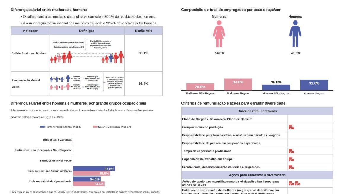 Relatório de Transparência e Igualdade Salarial de Mulheres e Homens – 2º Semestre 2025